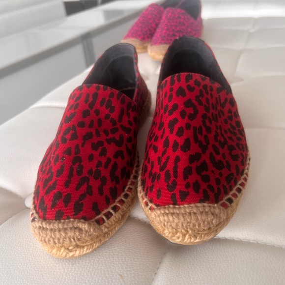 Saint Laurent leopard canvas espadrilles size 38 - Picture 6 of 17